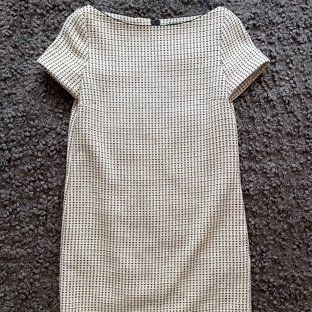 geometric shift massimo dutti dress size 38 US 6